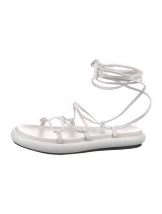 Khaite Leather Sandals