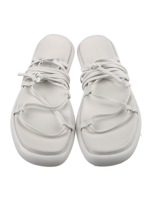 Khaite Leather Sandals