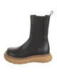 Khaite Leather Chelsea Boots