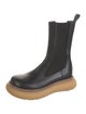 Khaite Leather Chelsea Boots
