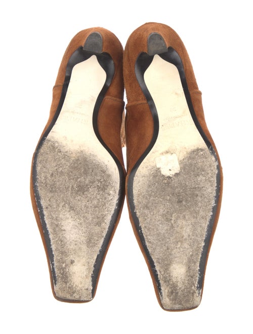 Khaite Suede Western Boots