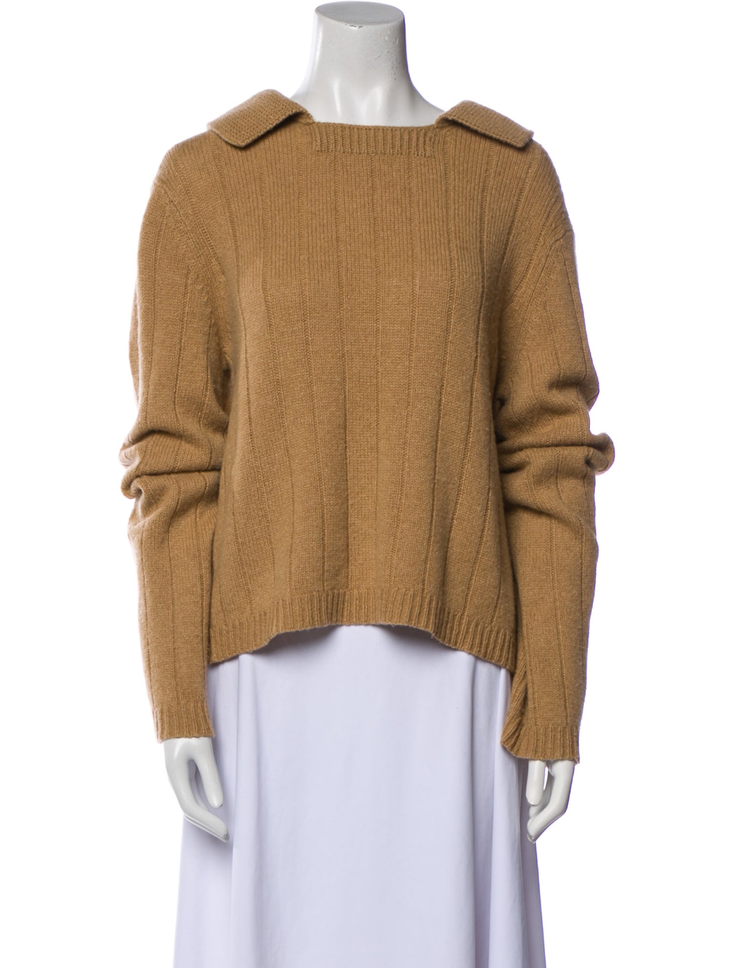Khaite Cashmere Bateau Neckline Sweater