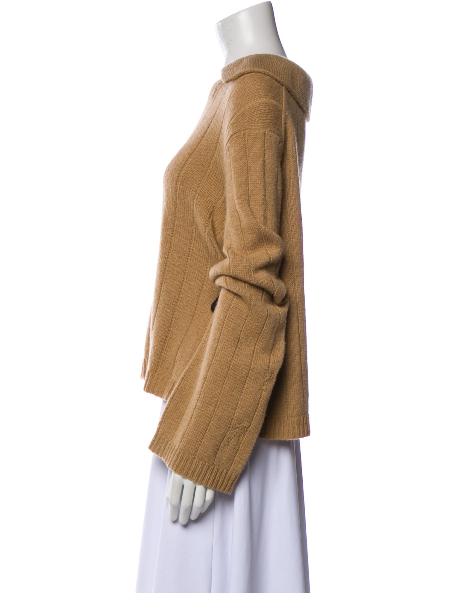 Khaite Cashmere Bateau Neckline Sweater