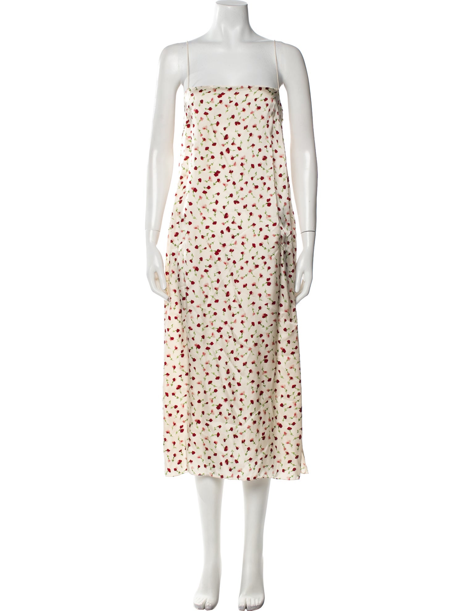 Khaite Floral Print Long Dress