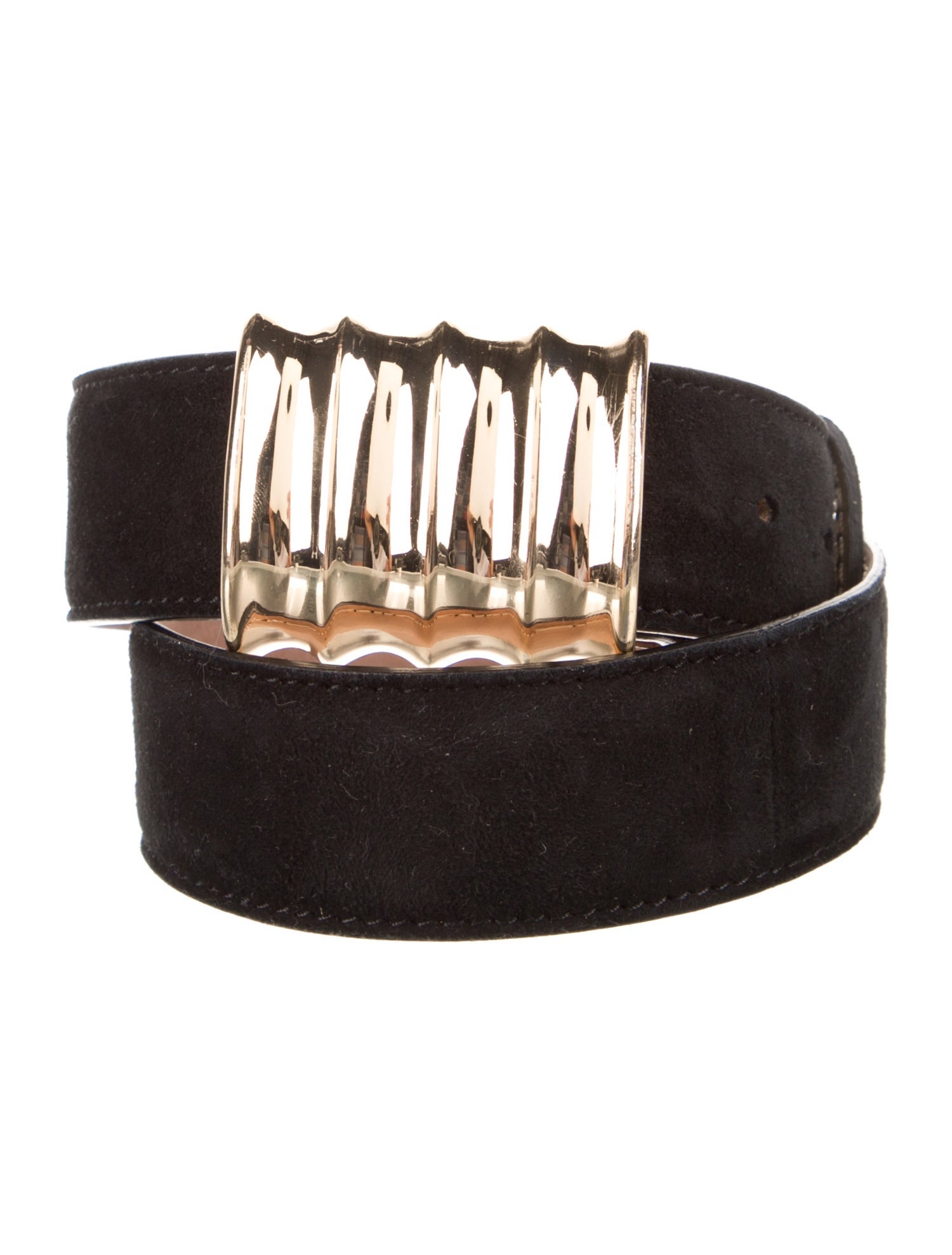 Khaite Suede Belt Kit