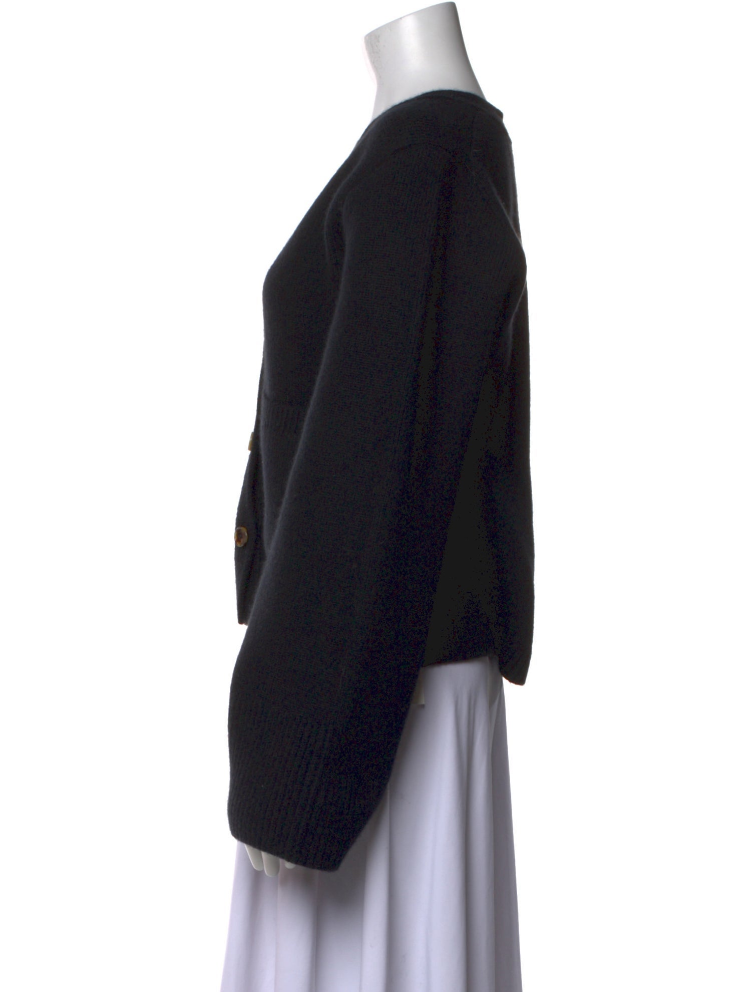 Khaite Cashmere V-Neck Sweater