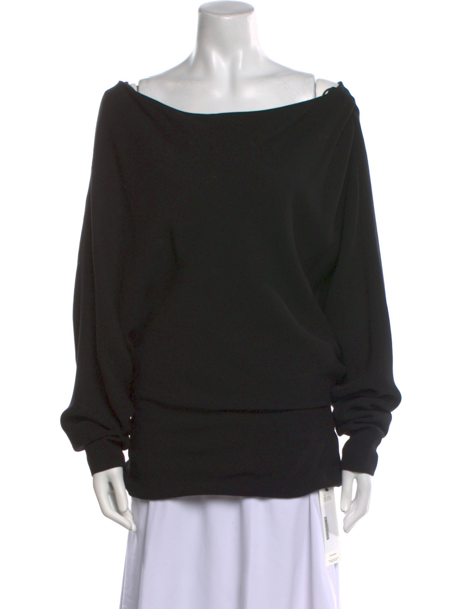 Khaite Bateau Neckline Long Sleeve Sweatshirt