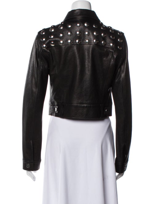 Khaite Leather Biker Jacket