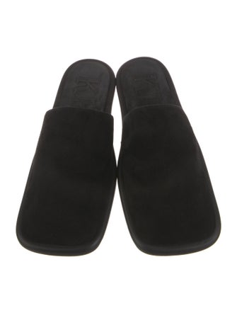 Khaite Suede Mules