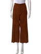 Khaite Suede Wide Leg Pants