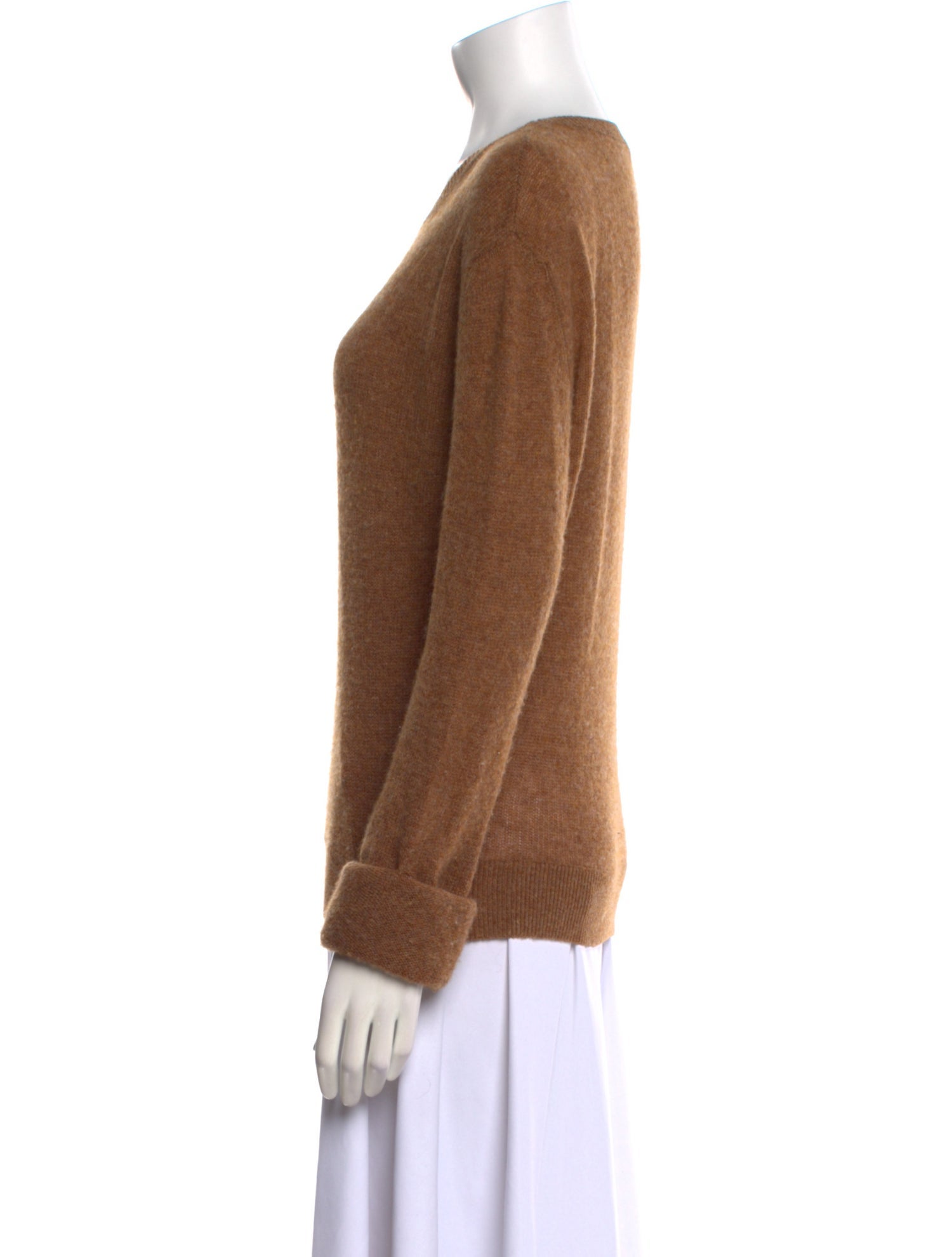 Khaite Cashmere Scoop Neck Sweater