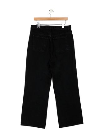 Khaite High-Rise Wide Leg Jeans