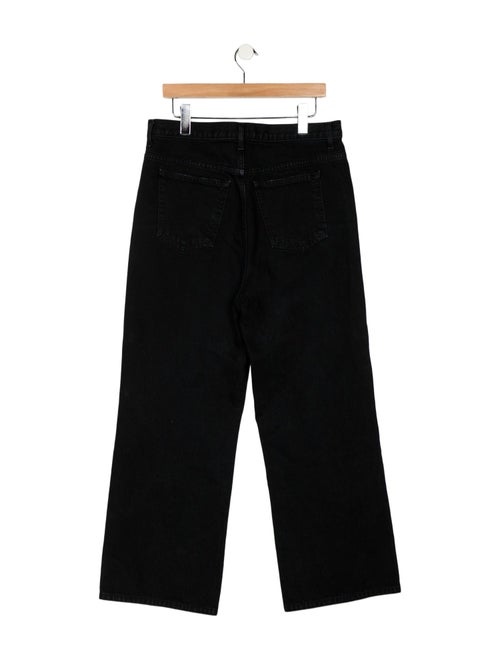 Khaite High-Rise Wide Leg Jeans