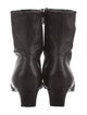 Khaite Leather Studded Accents Sock Boots