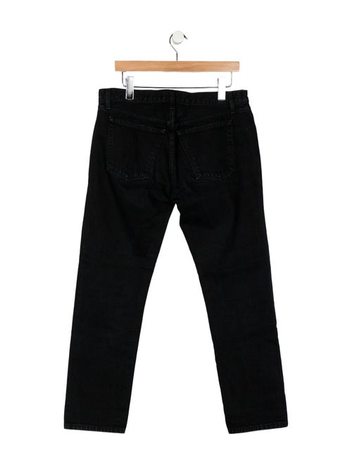 Khaite Mid-Rise Straight Leg Jeans