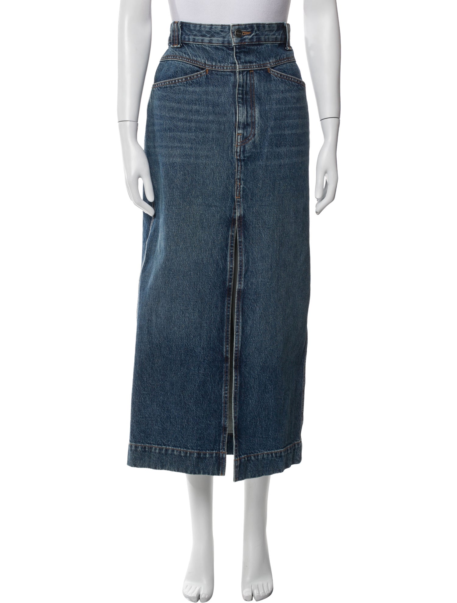 Khaite Midi Length Skirt