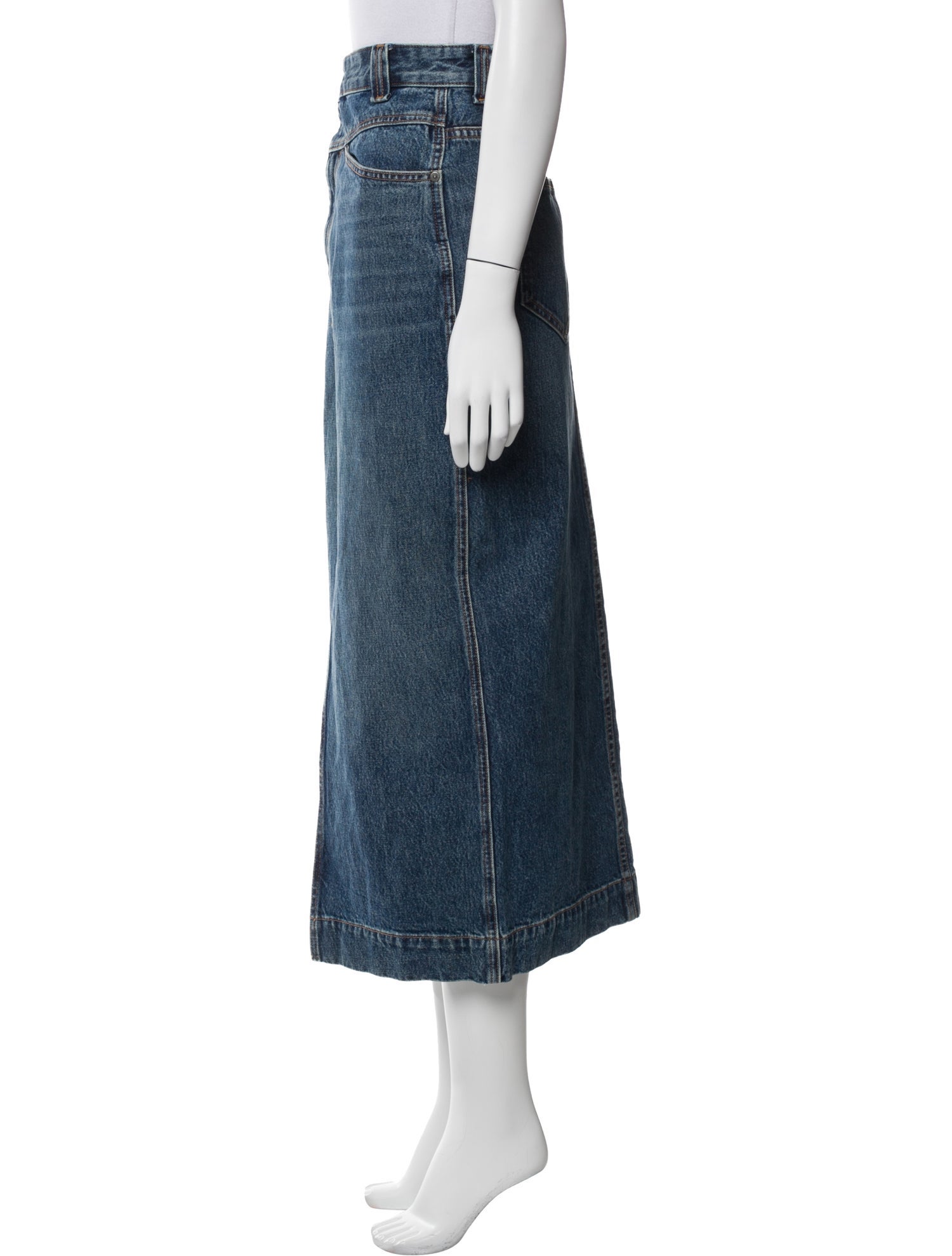 Khaite Midi Length Skirt