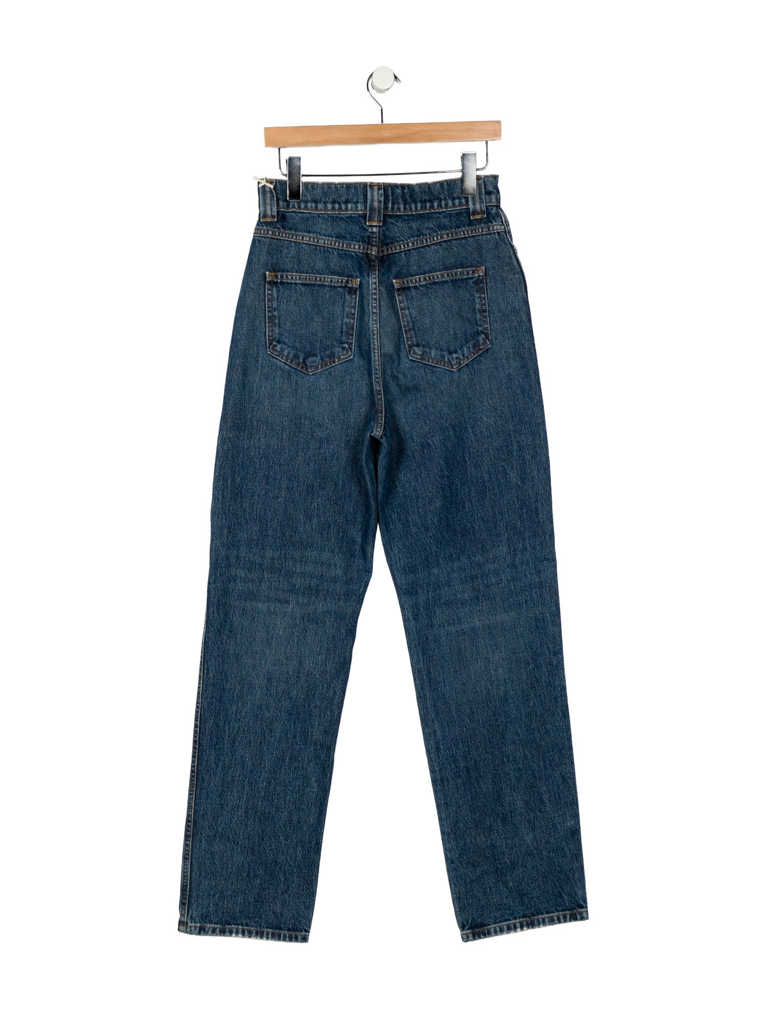 Khaite High-Rise Wide Leg Jeans w/ Tags