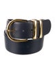 Khaite Wide Leather Belt