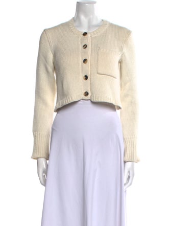 Khaite Cashmere Crew Neck Sweater