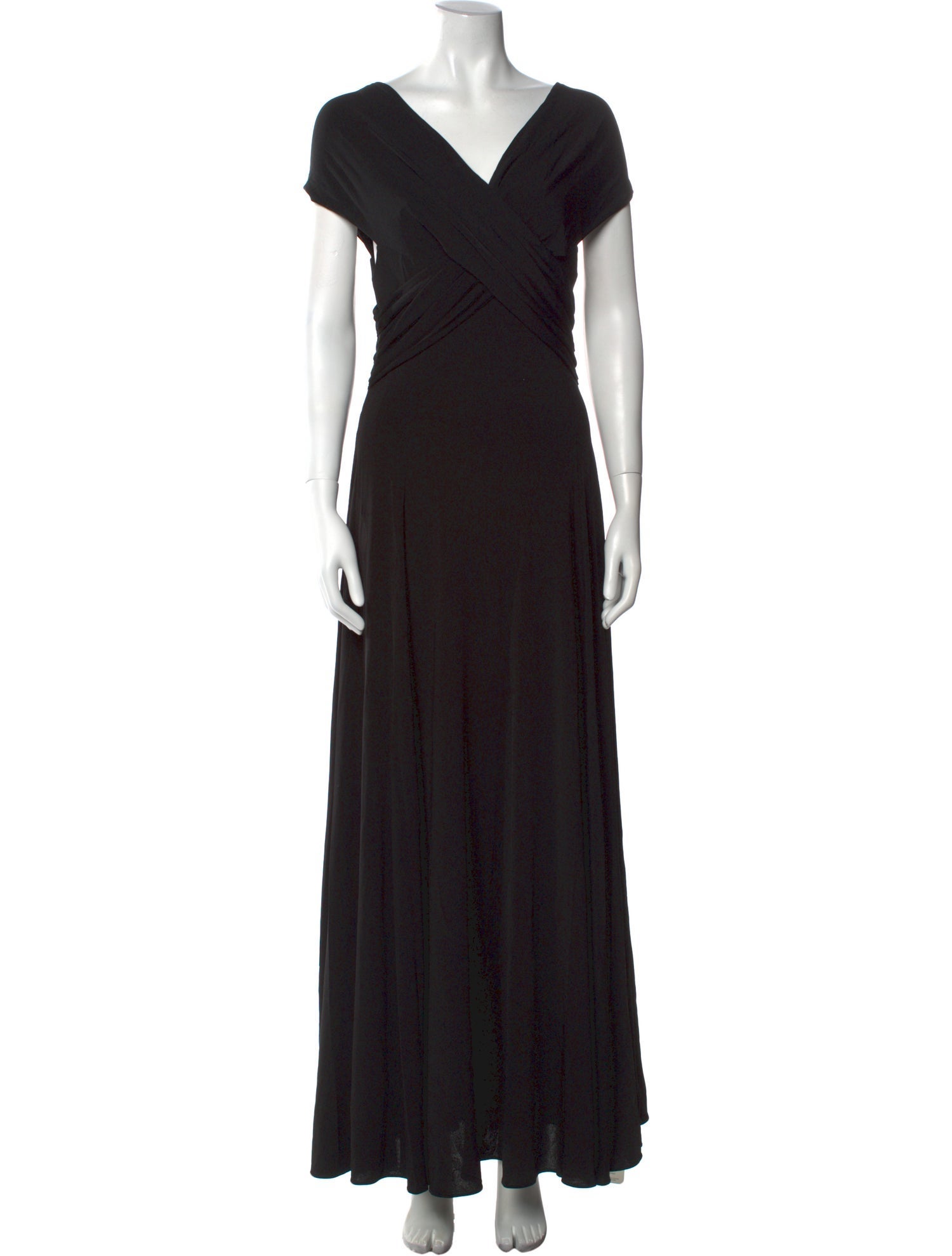 Khaite V-Neck Long Dress
