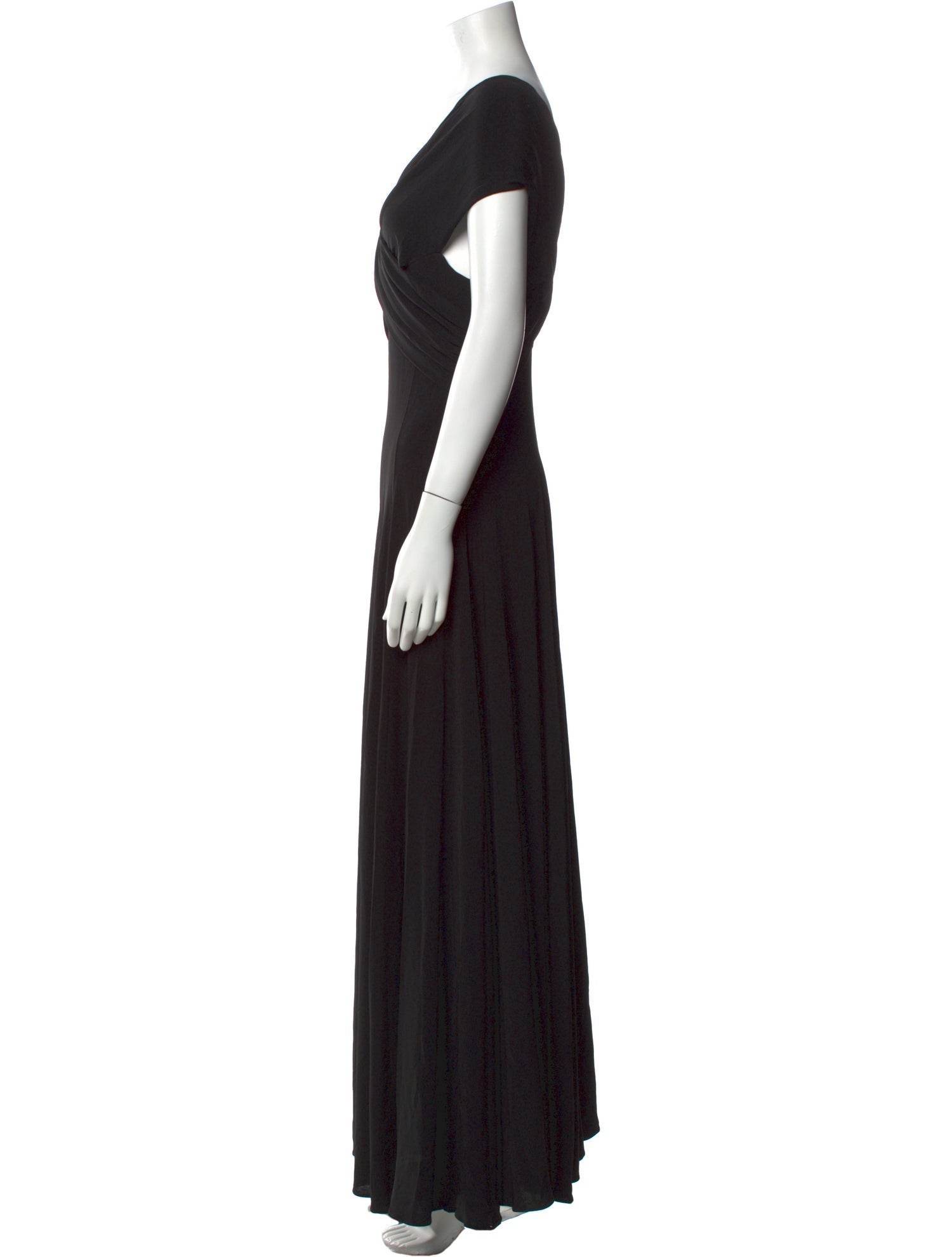 Khaite V-Neck Long Dress