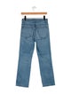 Khaite Mid-Rise Straight Leg Jeans