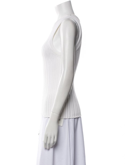 Khaite Crew Neck Sleeveless Top