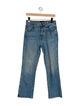 Khaite Mid-Rise Straight Leg Jeans
