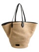 Khaite Raffia Tote