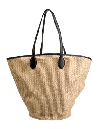 Khaite Raffia Tote