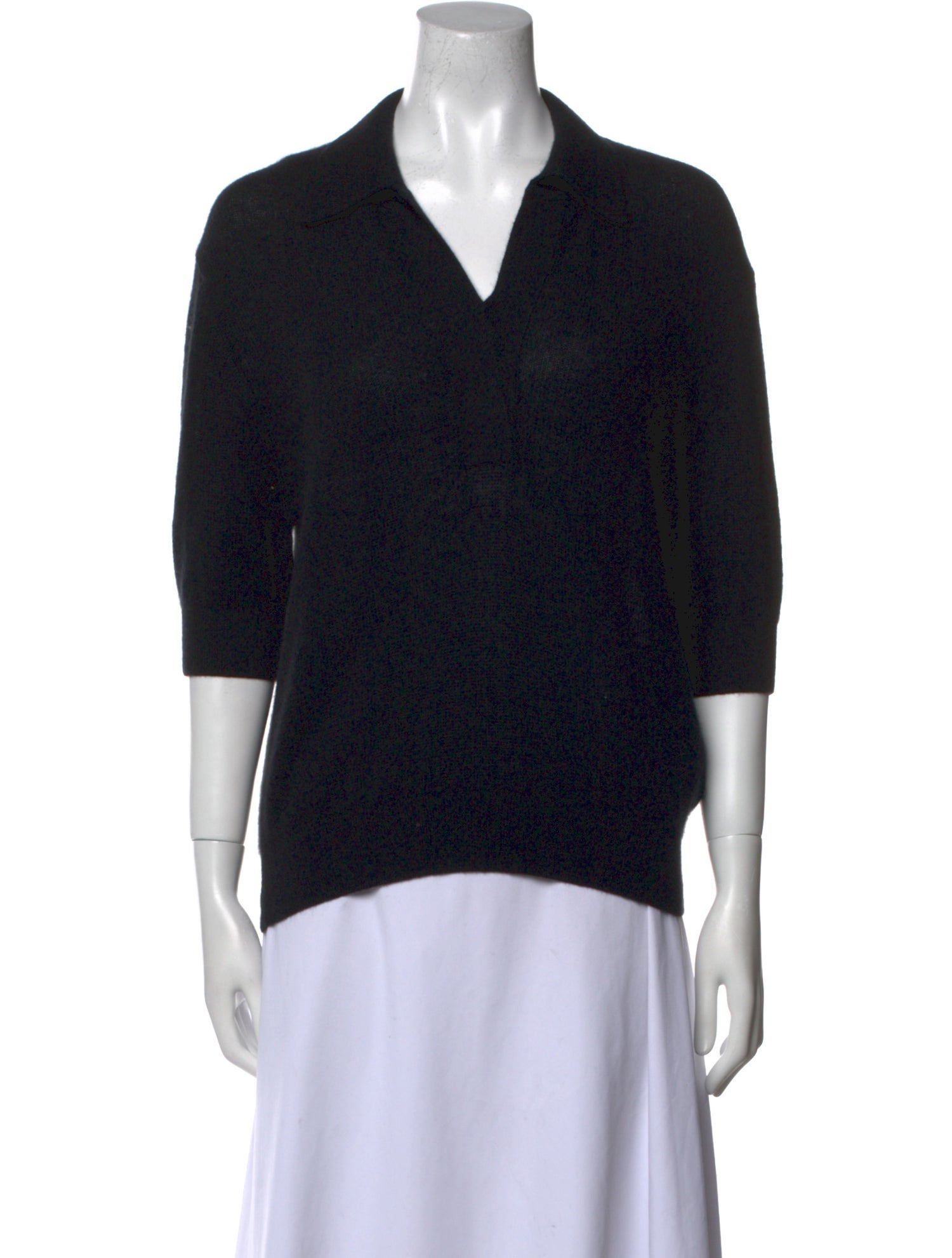 Khaite Cashmere V-Neck Sweater