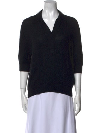 Khaite Cashmere V-Neck Sweater