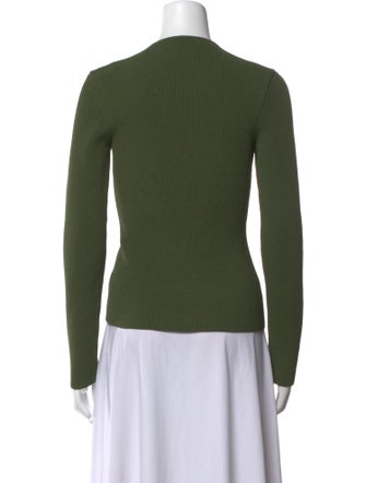 Khaite V-Neck Long Sleeve Top