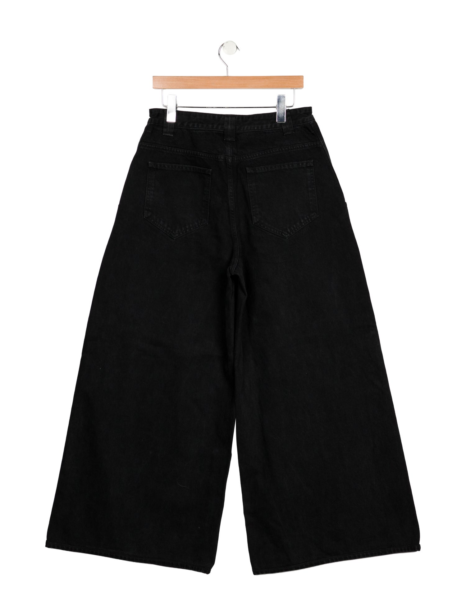 Khaite High-Rise Wide Leg Jeans