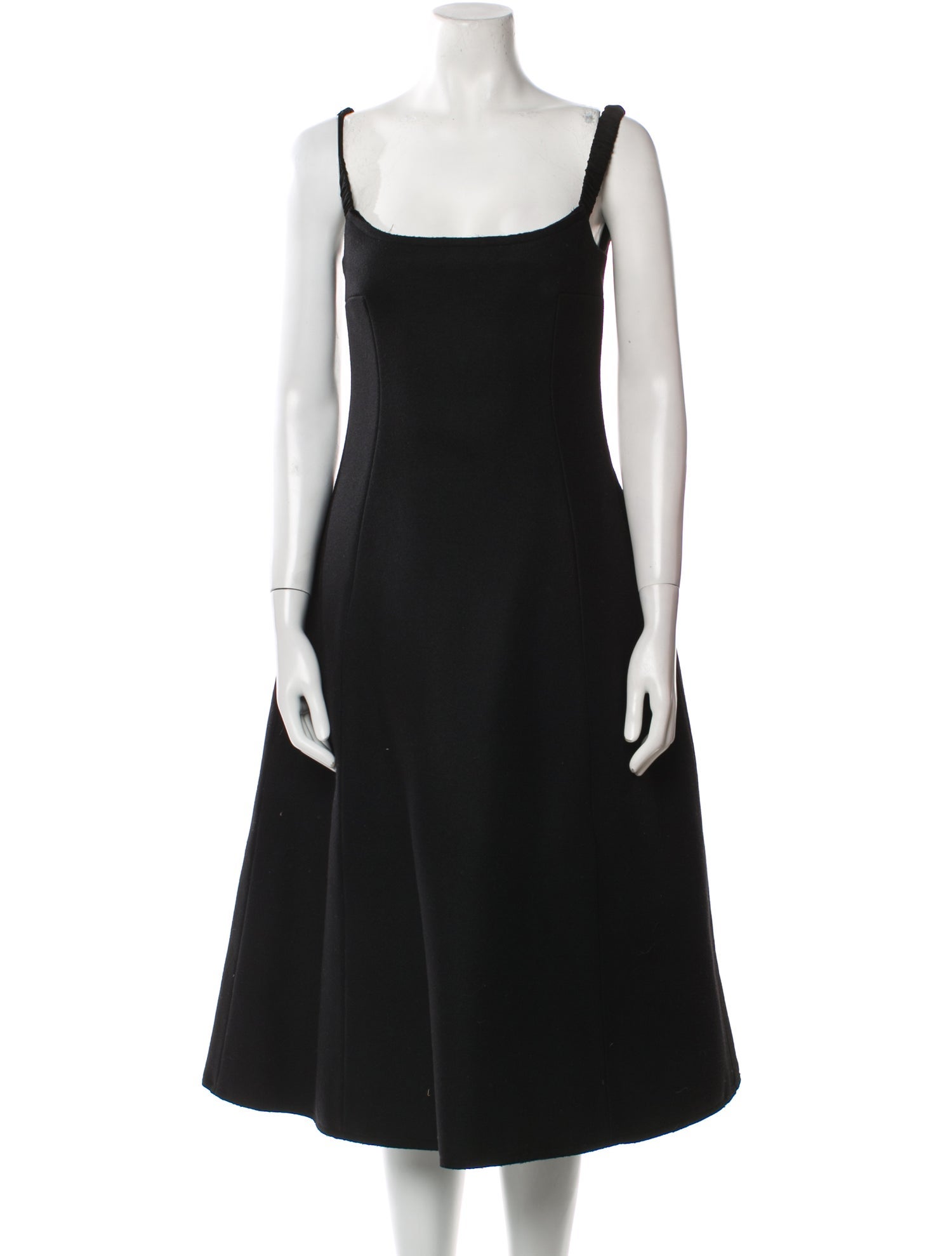 Khaite Virgin Wool Midi Length Dress