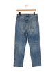 Khaite High-Rise Straight Leg Jeans