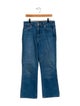 Khaite Mid-Rise Wide Leg Jeans
