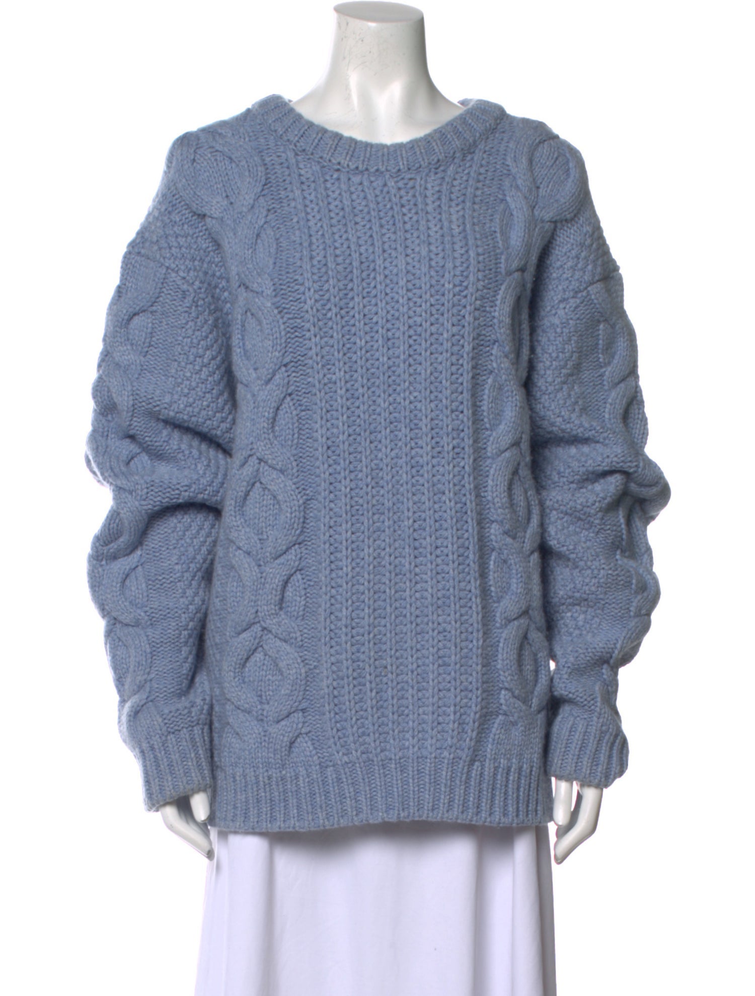 Khaite Cashmere Scoop Neck Sweater