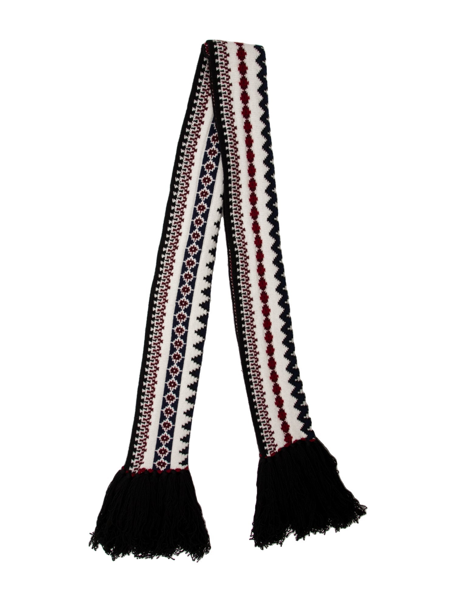 Khaite Wool Printed Scarf