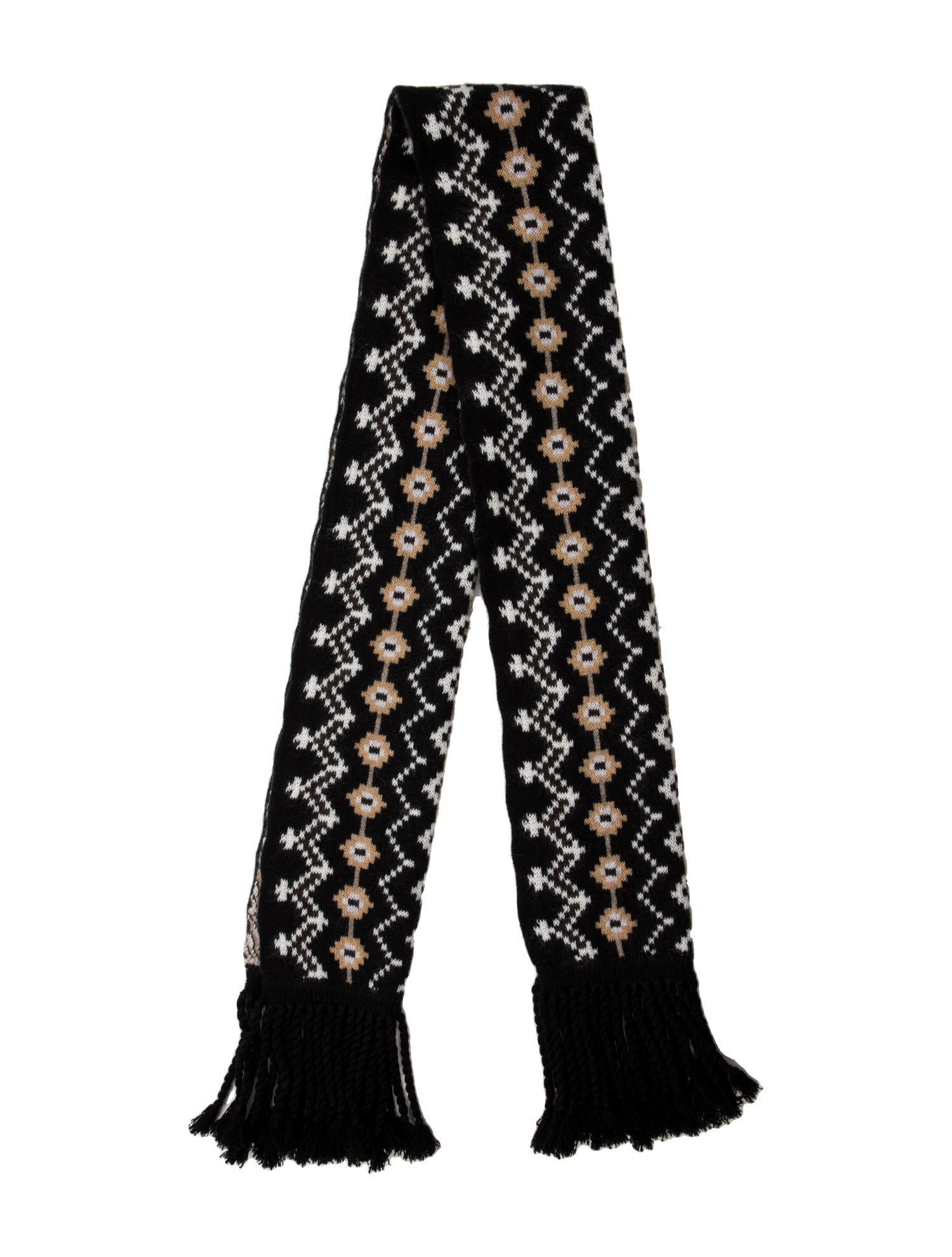 Khaite Wool Printed Scarf