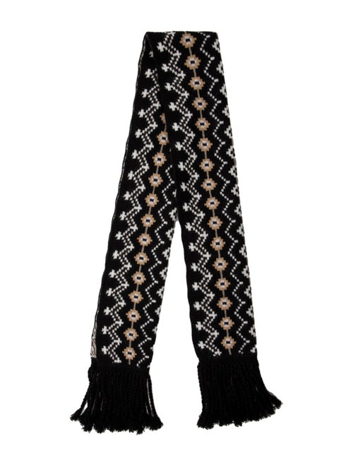Khaite Wool Printed Scarf