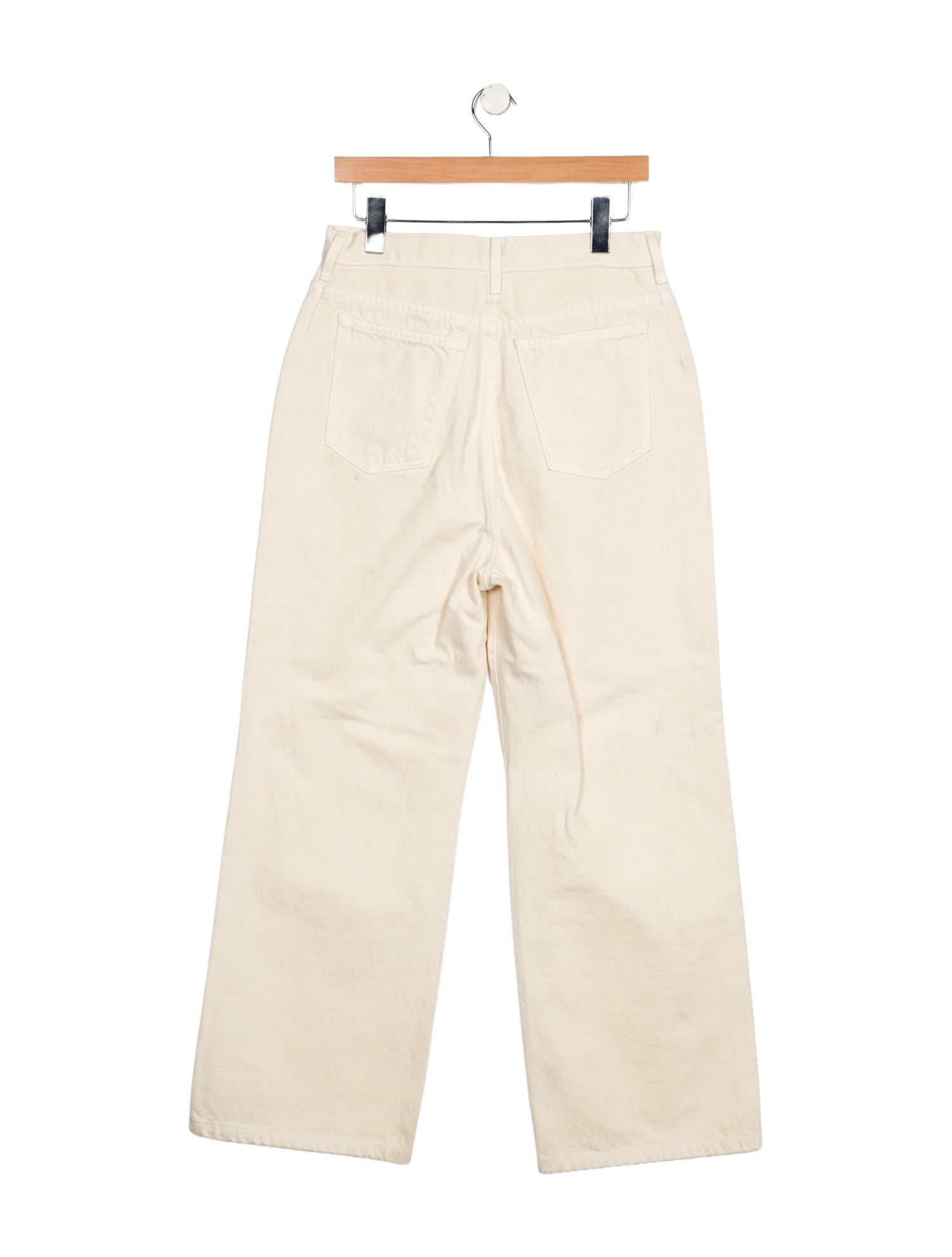 Khaite High-Rise Wide Leg Jeans