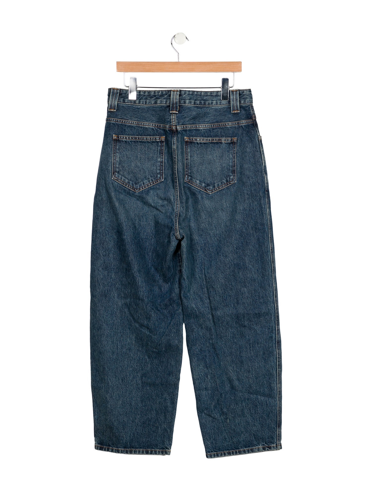 Khaite High-Rise Wide Leg Jeans