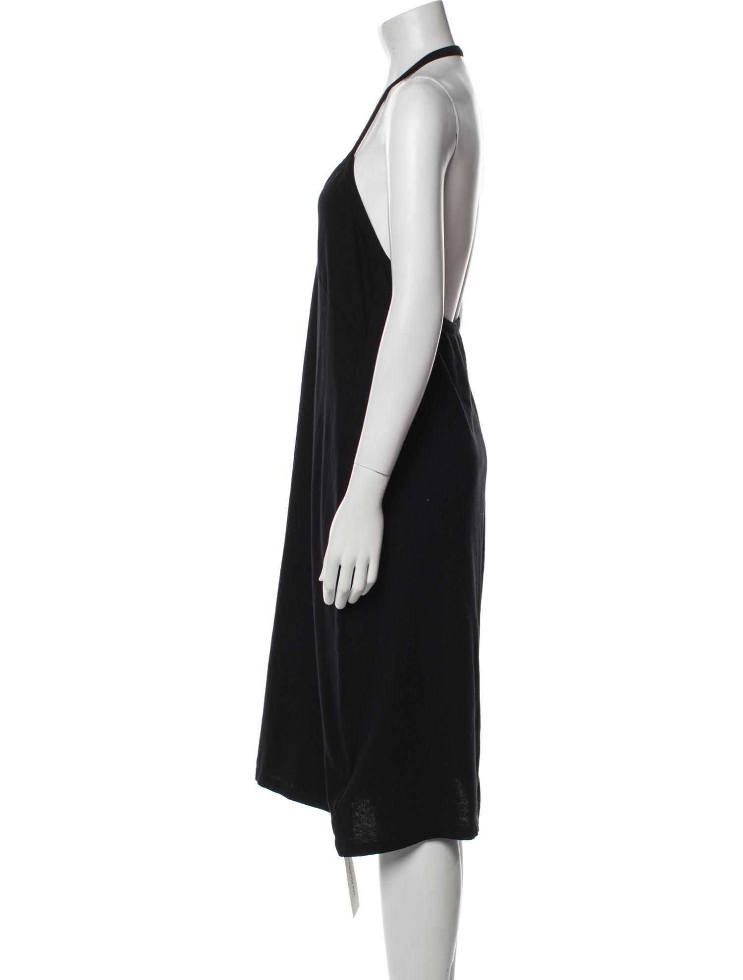 Khaite V-Neck Midi Length Dress