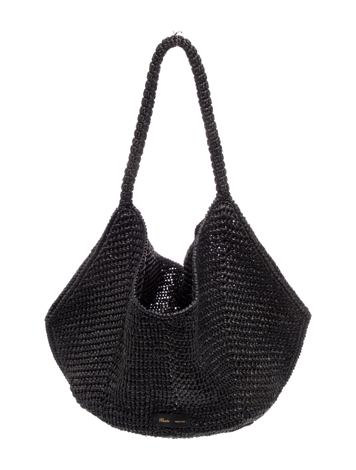 Khaite Raffia Shoulder Bag w/ Tags