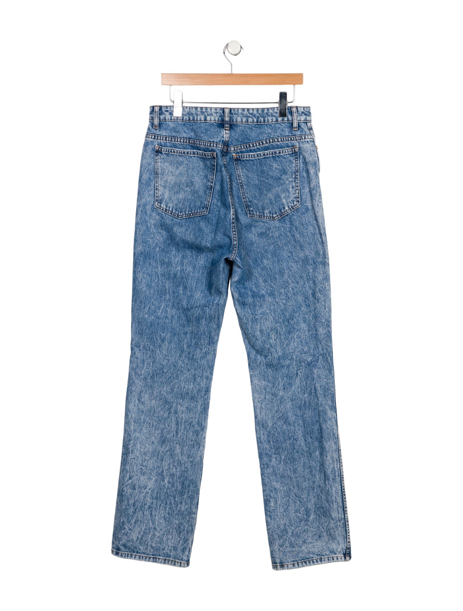 Khaite High-Rise Wide Leg Jeans