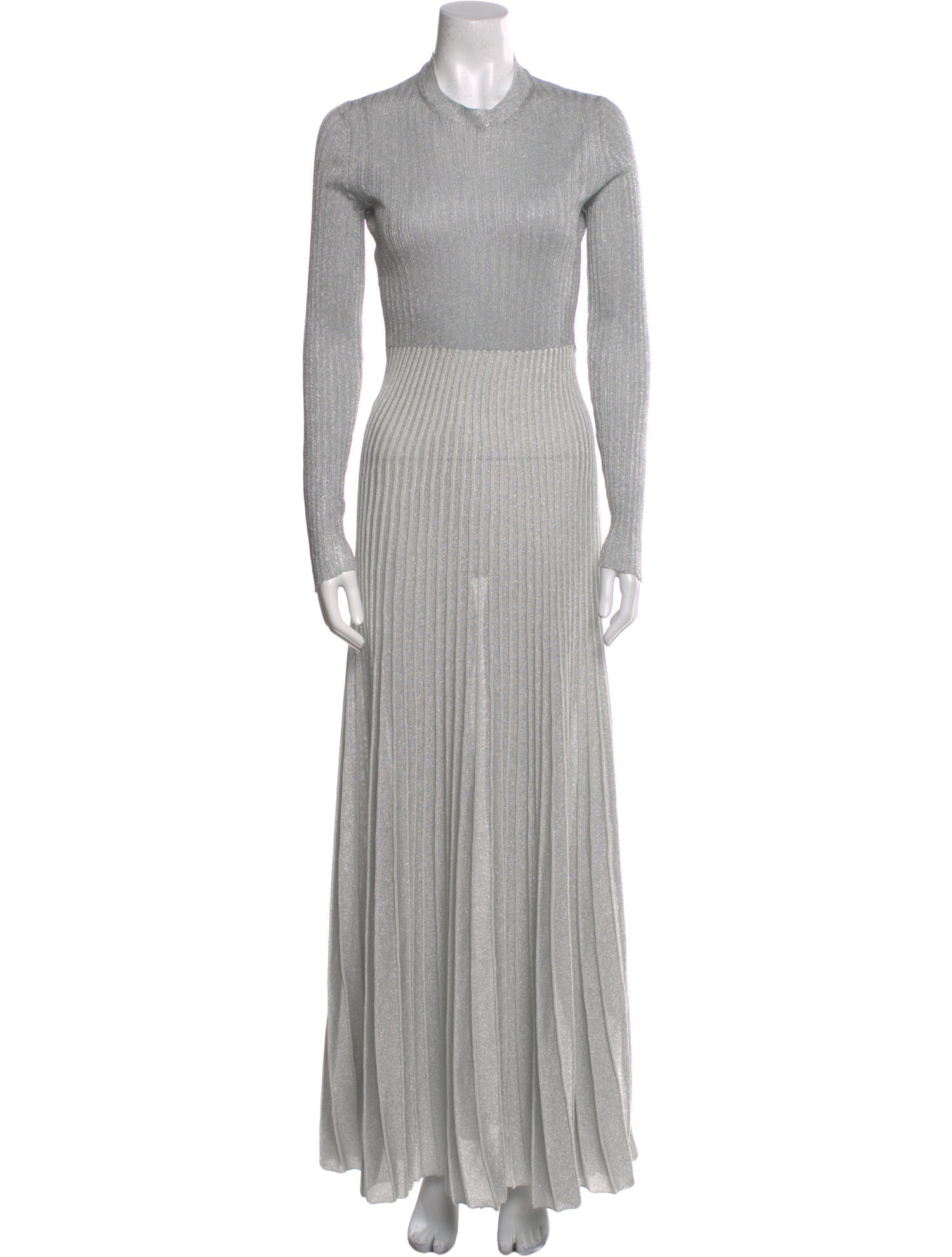 Khaite Crew Neck Long Dress