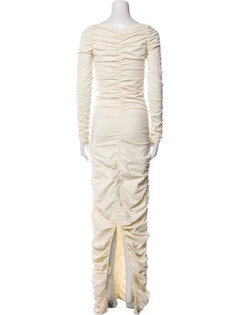 Khaite Cowl Neck Long Dress