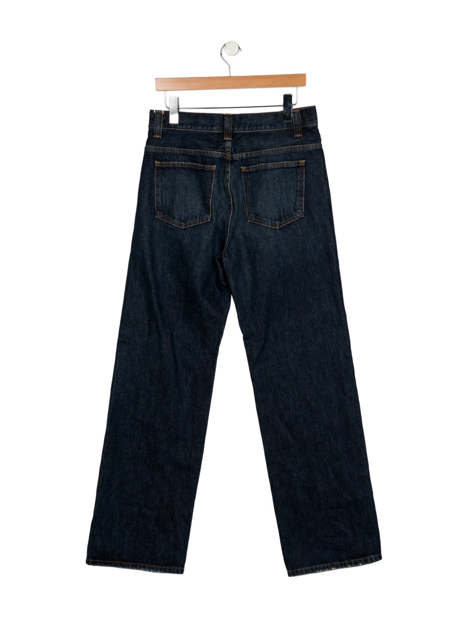 Khaite High-Rise Wide Leg Jeans w/ Tags